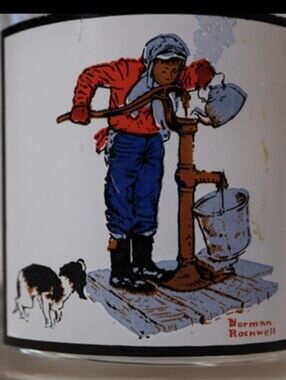 Vintage Arby’s Pepsi Norman Rockwell “Chilling Chores” Tumbler 1979 Promotional